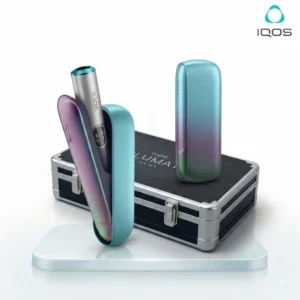IQOS ILUMA i Remix 美人魚限量版加熱菸主機展示與專屬限量收藏盒